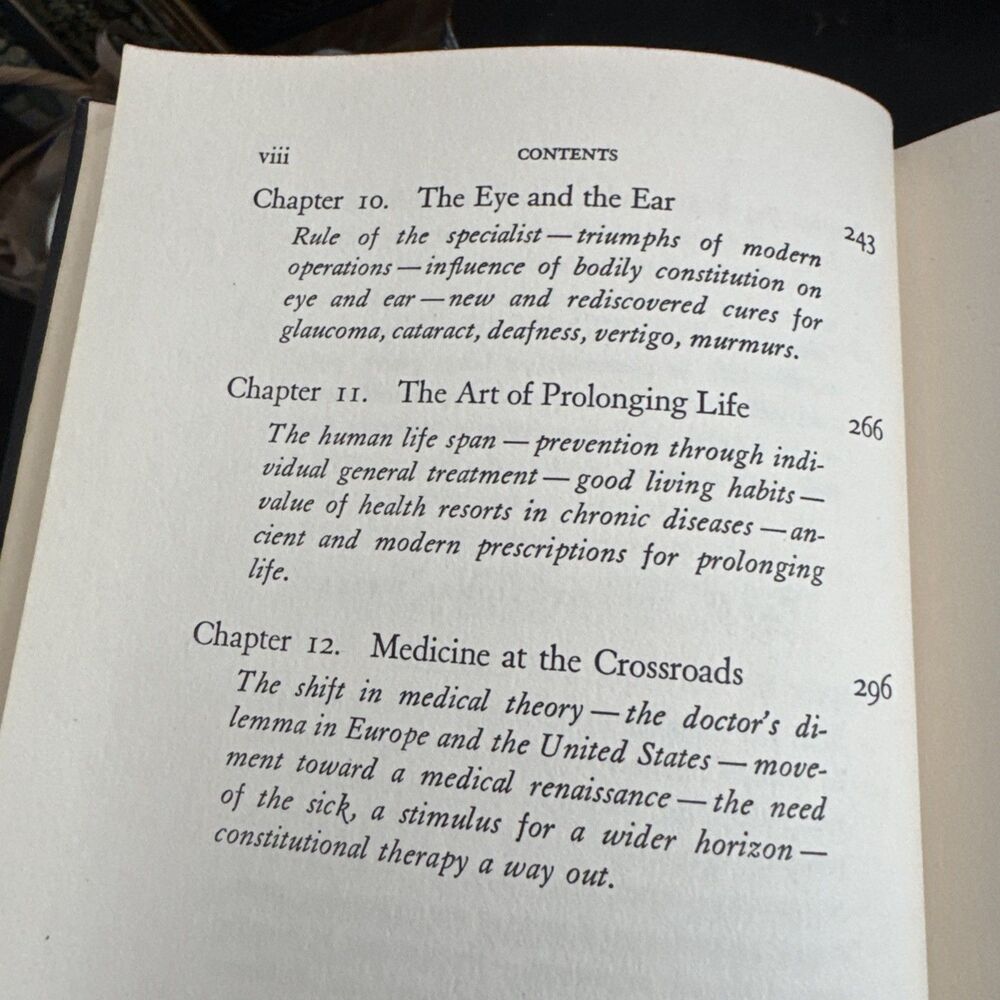 The Art of the Healer Bernard Aschner MD 1st Ed Holistic Medicine 1942 - Picture 11 of 14